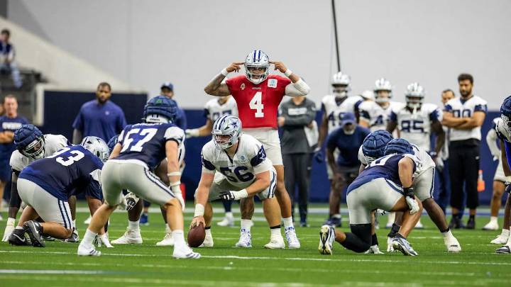 Resumen de práctica: Cowboys retoman entrenamiento en Frisco