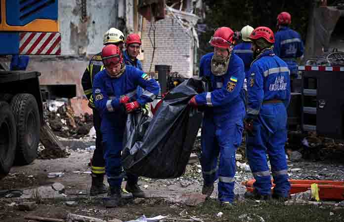 Líderes europeos apoyan a Ucrania