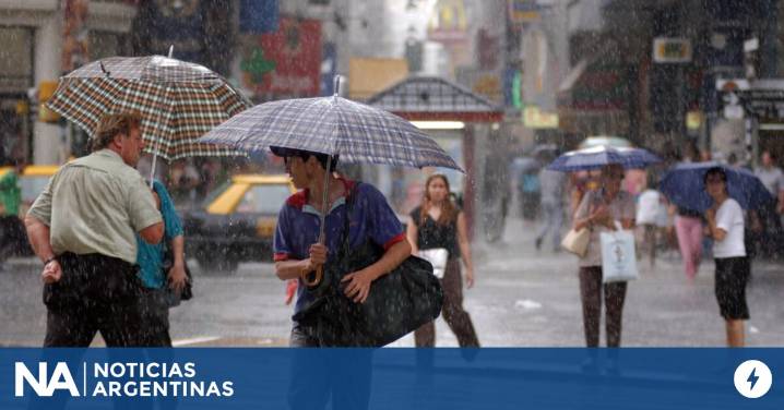 La ciclogénesis adelantó la tormenta de Santa Rosa: cuándo caerán los chaparrones en el AMBA