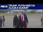 Trump, Putin meet in Alaska summit