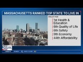 Massachusetts ranked best place to live in America in 2025