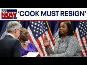 President Trump calls for Fed governor's resignation, Bed Bath & Beyond latest