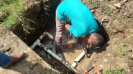 CAPASHH da mantenimiento a la red de agua potable de Santa Ana