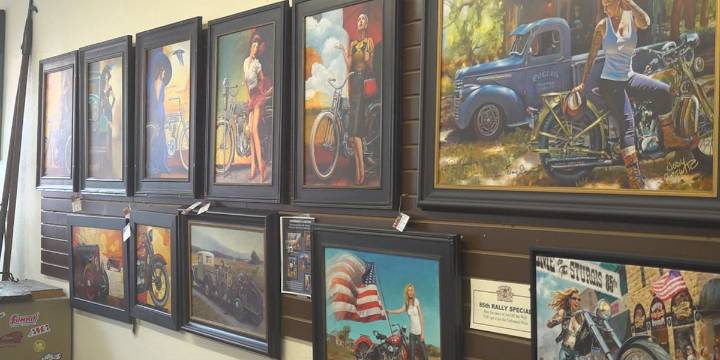Sturgis motorcycle art gallery finds success in second year