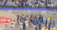VIDEO: Se forma tremenda pelea tras juego entre República Dominicana y Argentina