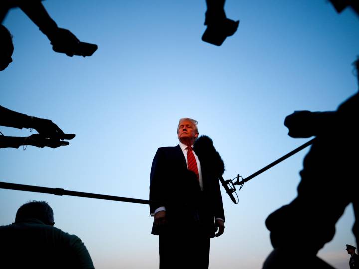 Trump accuses banks of discriminating against his supporters