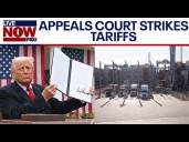 Federal Appeals court strikes President Trump’s tariffs