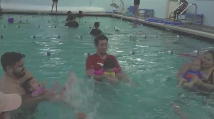 Swim school urges teaching children water safety after 2 near drownings