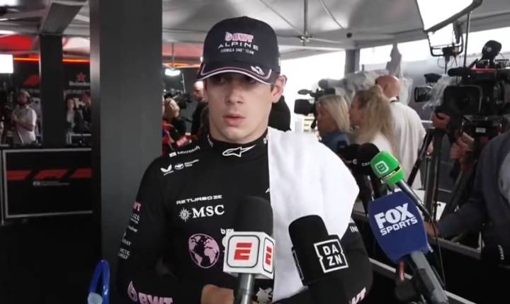 Enojado. Colapinto y la crítica a Gasly por no dejarlo pasar: “Nos faltó un mejor trabajo en equipo”