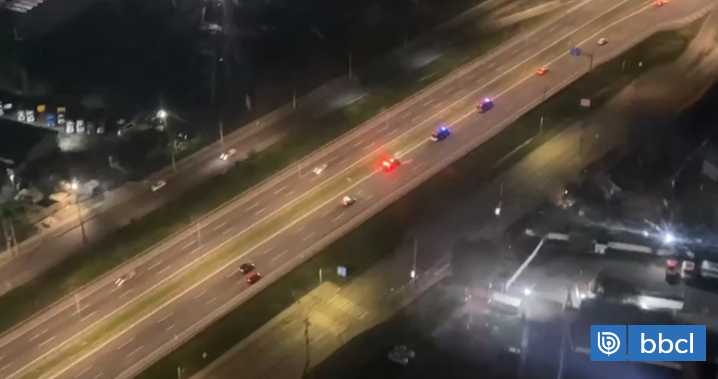VIDEO | Reos recapturados fueron trasladados a cárcel de alta seguridad de Santiago