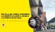 A Johan lo mataron en Villa del Cerro, Chapinero, en la puerta de su casa