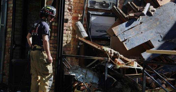 3 firefighters hurt as fire burns century-old buildings in Salt Lake City's nightlife hub