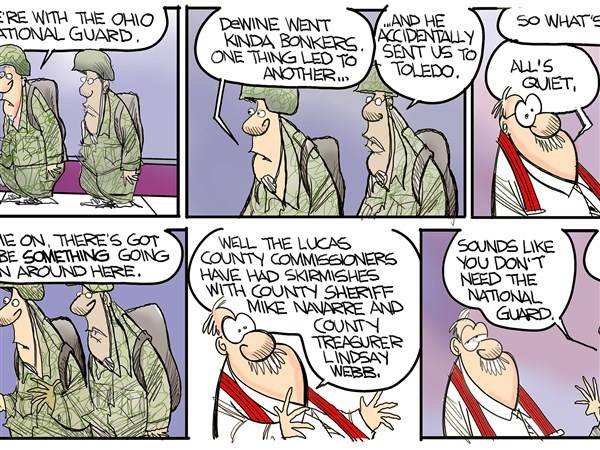 Editorial Cartoon: Maumee Dearest, 8/28