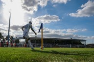 Lokomotiv fans whistle Schalke’s Antwi-Adjei after his complaint of racist abuse in German Cup game