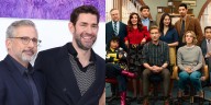 ‘The Office’ Stars Steve Carell & John Krasinski Surprised ‘The Paper’ Cast on First Day on Set | John Krasinski, Sabrina Impacciatore, Steve Carell, The Office, The Paper | Just Jared: Celebrity News