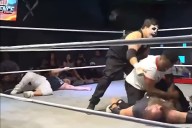 Le dió más de 20 golpes en la cabeza: hijo de excampeón de la UFC deja inconsciente a rival tras brutal golpiza en show de lucha libre