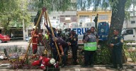 Se la ‘tragó’ la tierra: Mujer cae en socavón de 6 metros en la Gustavo A. Madero