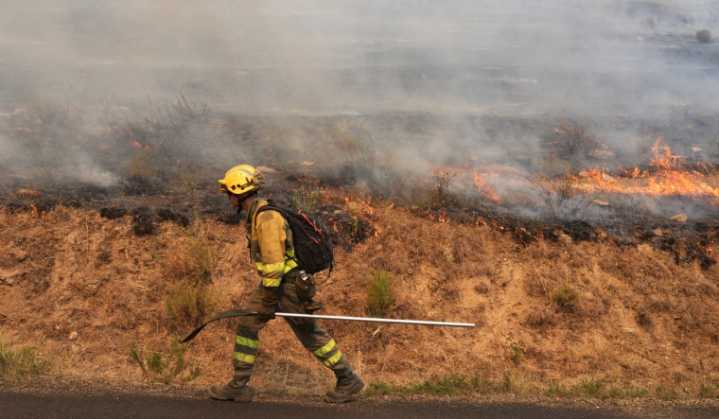 Más de un millón de hectáreas quemadas en incendios en la Unión Europea en 2025