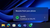 Windows 11 tests new feature for resuming Android apps on your PC