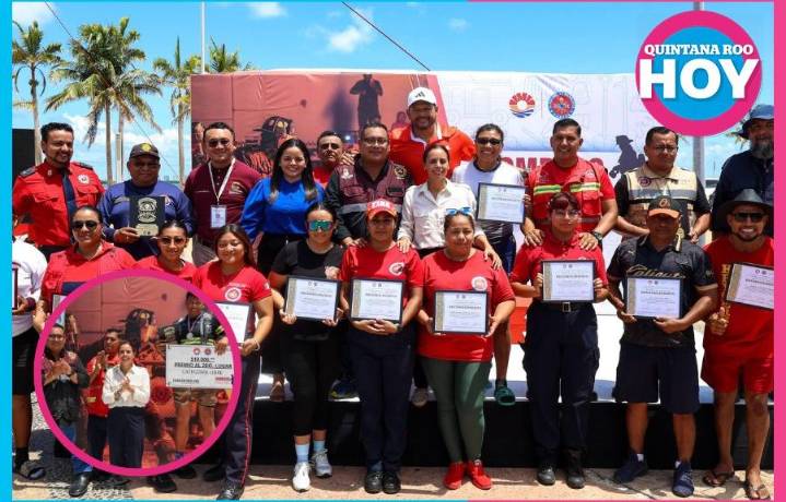 Ana Paty Peralta destaca los esfuerzo de los bomberos durante el “Challenge 2025”