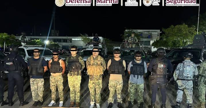 Detienen a seis hombres armados en Tabasco durante operativo contra la extorsión