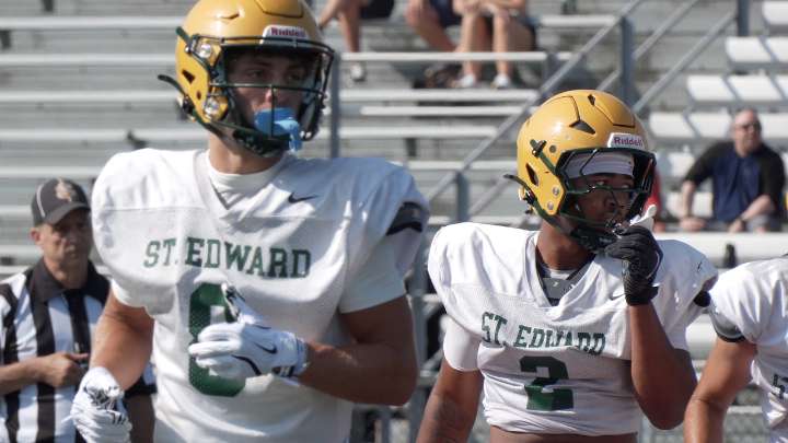 St. Edward football: Eagles recharged by returns of Brandon White, Zach Hackleman