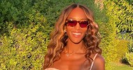Naomi Campbell, 55, strips to tiny bikini in Ibiza sun as she nails sultry look