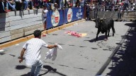 Poblano resulta gravemente herido durante ‘Huamantlada’