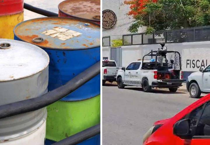Detienen a dos ‘huachicoleros’ en subestación de CFE en Cancún