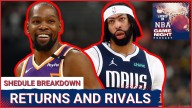 NBA Schedule REVEALED: Anthony Davis' HOMECOMING & Rivals Week CONFUSION