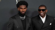 Shedeur Sanders makes Deion-esque entrance before preseason debut
