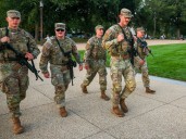 Photos: Trump announces new security measures for Washington, DC