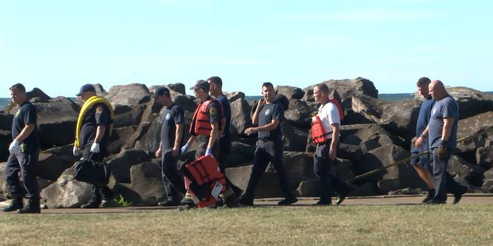 First responders called for 2 water incidents at East 72nd Street fishing area