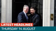 The latest headlines - as the Prime Minister set to meet Zelenskyy in Downing Street today