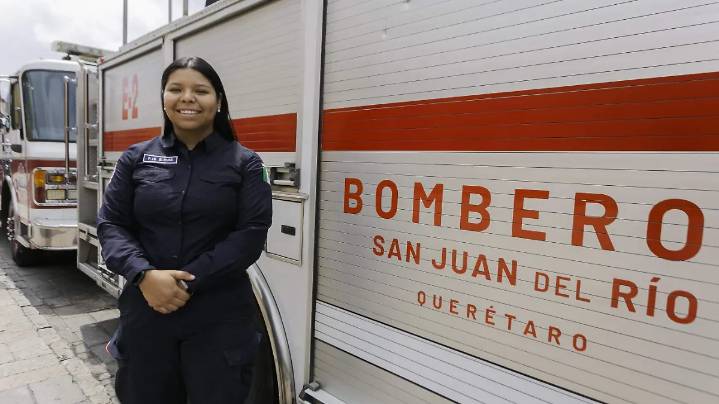 Daniela Puga: la valiente bombera sanjuanense