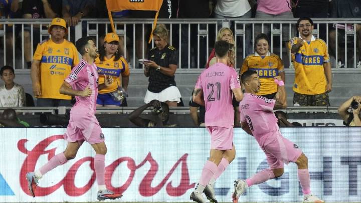 Inter Miami sin Messi supera a Tigres en la Leagues Cup