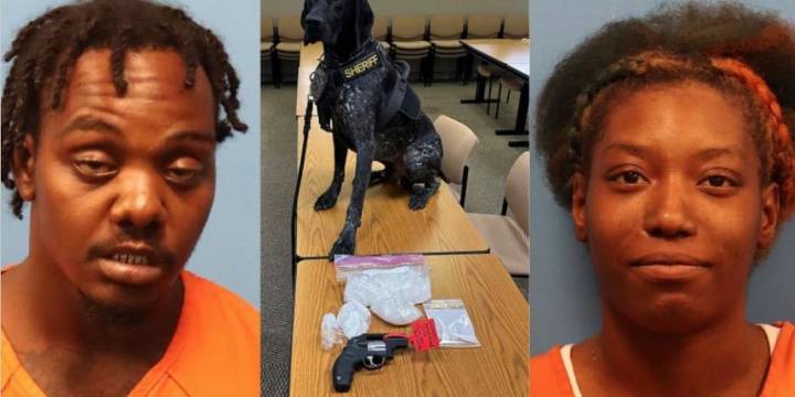 2 arrested after Shelby County K-9 officer alerts deputies to drugs during traffic stop