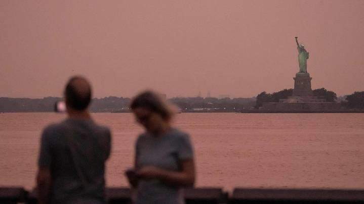 As Canada wildfires choke US with smoke, Republicans demand action. But not on climate change