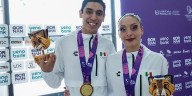 Jalisciense gana oro en natación artística en Asunción 2025