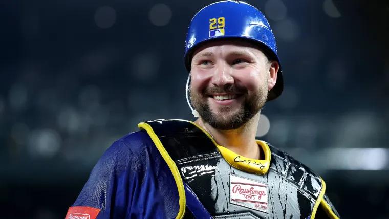 Cal Raleigh custom chest protector, explained: How Mariners star is honoring teammates at Little League Classic