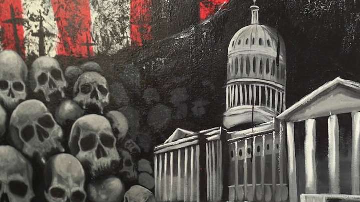 Army veteran’s ‘Hill to Die On’ artwork sheds light on health risks from burn pits