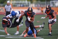 David Mack's 93-yard TD catch ignites Spuds second-half explosion against Rogers