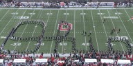 Strongsville man ‘dots the i’ for Ohio State marching band at game against Texas