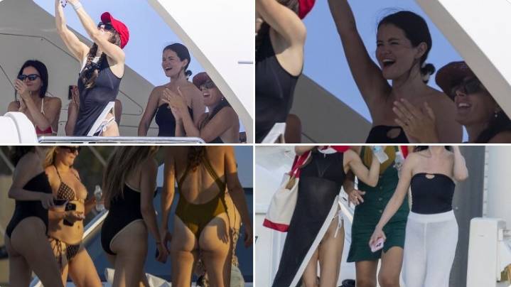 Selena Gomez es captada en Los Cabos con sus amigas