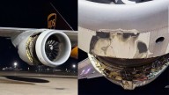 Video: un Boeing 747 golpeó la pista con un ala en un aeropuerto de Taiwán en medio del tifón Podul