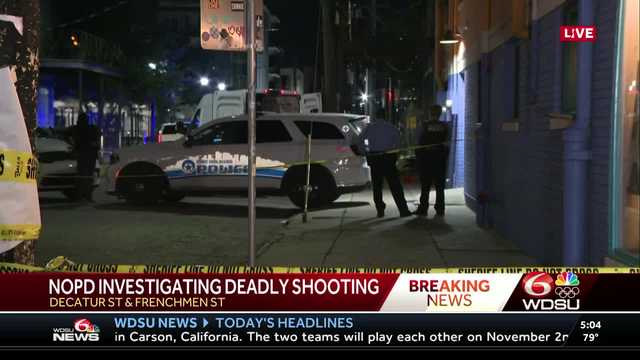 NOPD investigating deadly shooting in the Marigny