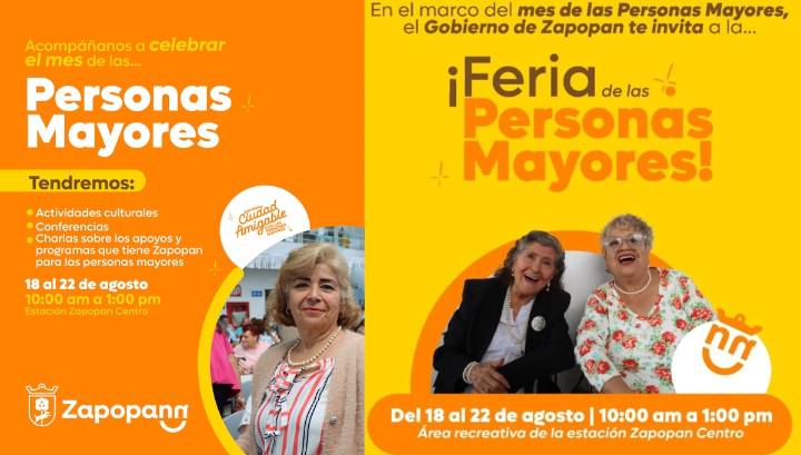 Arranca la primera Feria de las Personas Mayores en Zapopan