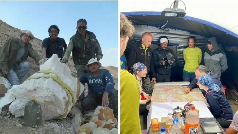 Hallan en desierto de Ocucaje restos fósiles completos de una nueva especie de ave marina de 20 millones de años