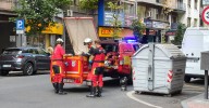 Rotura de una tubería en una carnicería moviliza a los bomberos de Salamanca en la avenida de Torres Villarroel