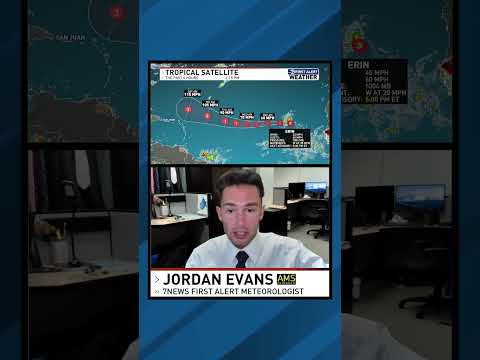 Tropical Storm Erin forms in the Atlantic, expected to become a hurricane